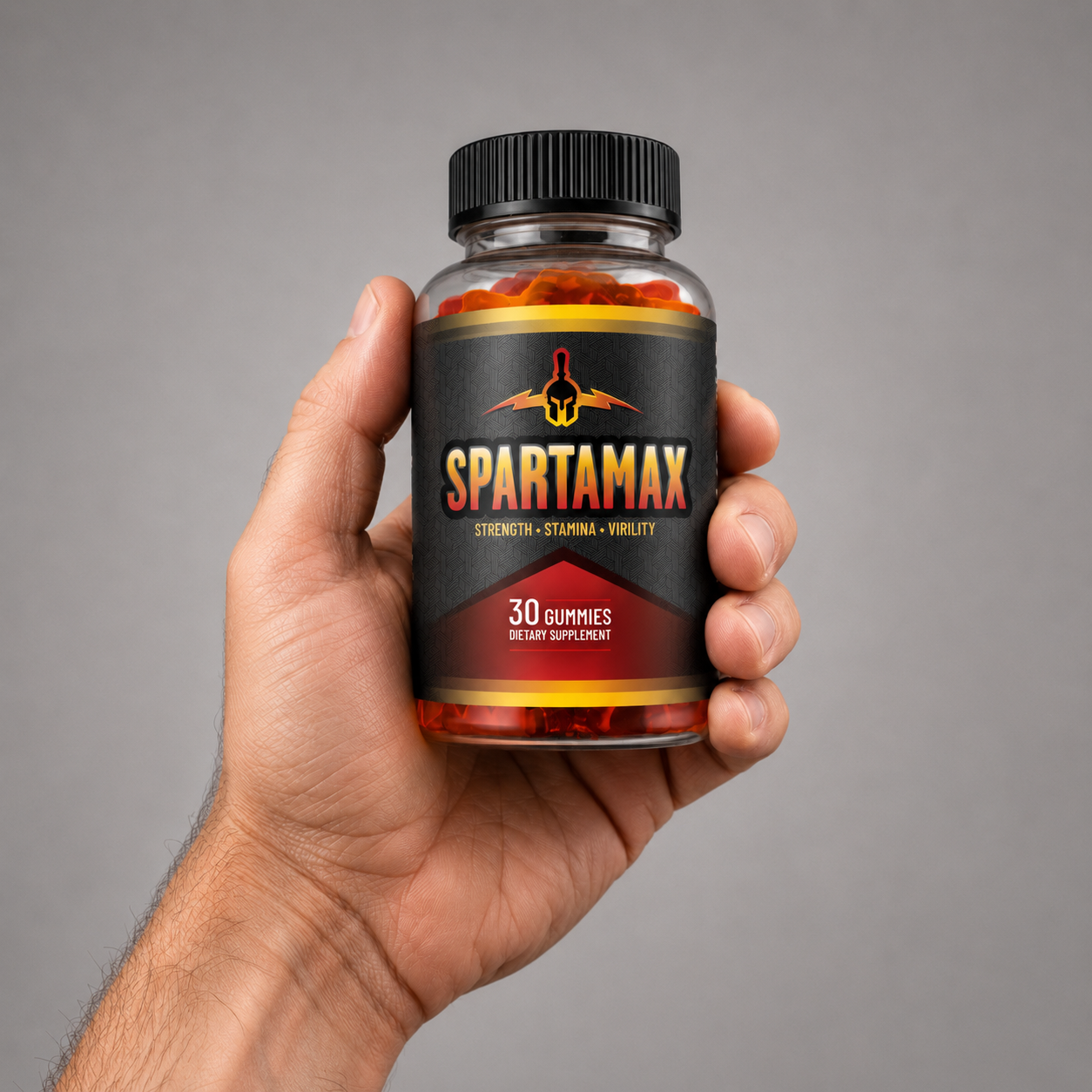 Spartamax gummies bottle