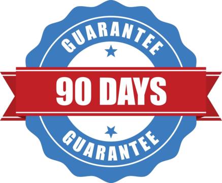90 day money back guarantee